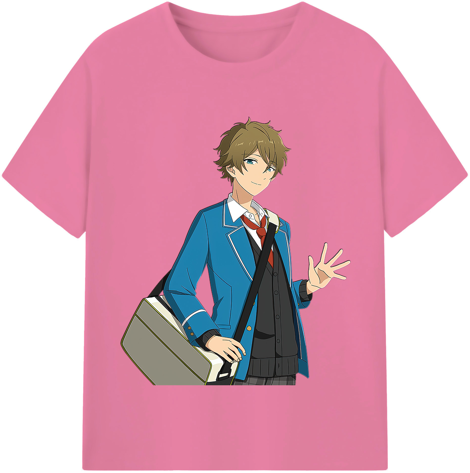 （画像用） あんさんぶるスターズ! Ensemble Stars 綿100％半袖Tシャツ（フロントプリント）